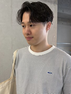 スミス 上野(smith) センターパートニュアンスパーマmen's