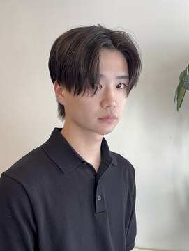 ビューエヒメ(VIEW EHIME) 韓国フェザーショートブルーブラック10代20代30代