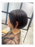 重めショートボブ