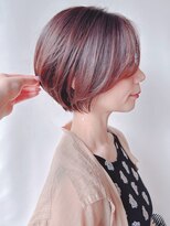 モリオフロムロンドン 原宿本店(morio from London)&nbsp;【morio 原宿】似合わせショートボブ　骨格矯正