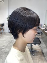 エリマ 武蔵小杉(elima)&nbsp;武蔵小杉大人丸みハンサムショート顔まわり小顔カット