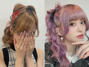 ベルグロー 北新地上通り店(BELLEGROW)の写真/【推し活/ライブヘア】北新地で話題のトレンドヘアメで、最高の一日を。