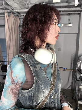 ヘアー アイス ルーチェ(HAIR ICI LUCE) ハイライト/レッド/ボルドー/パーマ/バーガンディ