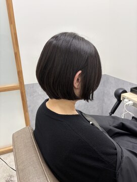フレームプラス 御堂筋難波店(FRAME +) ショートボブ