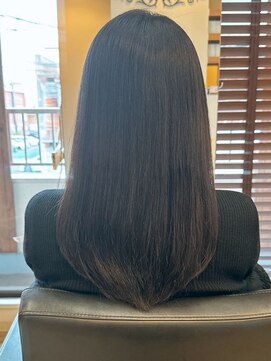 【101.カラー×髪質改善】縮毛矯正・白髪染め・ショートカット♪