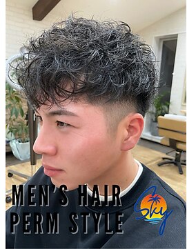 スカイ(SKY) ツイスパ/波巻き/眉毛/バーバー/ニュアンスパーマ/ブリーチ