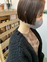 キューズ クラブ(cuz KLUB) 【cuzKLUB】コンパクトボブ×ナチュラルブラウン◎池袋