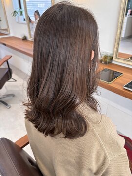 エイチ ヘアアンドメイク(eich hair&make) スモーキーブラウン