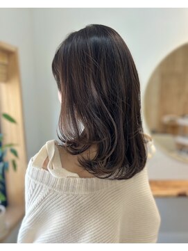 ウチコ 平尾店(u.chi.ko_si) レイヤーカットとまろやかグレージュ