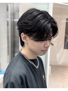 リベル(LIBER) フェザーパーマ/ニュアンスフェザー/センターパート/八王子