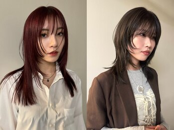 ノラ シブヤ(NORA)の写真/髪カリスマ2025受賞の実力派サロン！独自の高いカット技術で叶える理想の顔周りデザイン◎〈NORA SHIBUYA〉