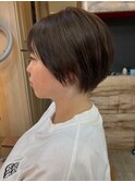 【CINQ】山崎 丸みシルエット大人ショート
