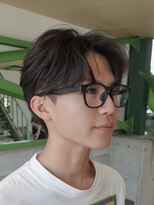 ディッセンバー 伊勢崎(December) メンズ/センターパート/似合わせカット/ニュアンスパーマ