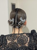 インスヘアー 梅田(INCE HAIR)&nbsp;ボブでも出来るタイトアレンジ