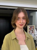 メルバイグラフ 梅田(mel by GRAFF) 面長さんに似合う大人レイヤーボブ