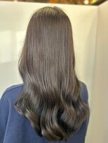 リング 新静岡店(ring) 暗めオリーブ×艶ロング