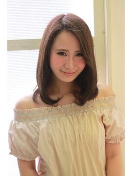 バグズ ヘアデザイン 桔梗が丘店(Baguz HAIR DESIGN) うるツヤワンカールストレートでツヤ髪に☆