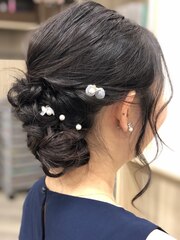 結婚式お呼ばれアップ