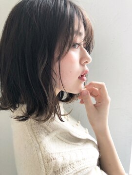 ジョエミバイアンアミ(joemi by Un ami) joemi 新宿 大人かわいい無造作ブランジュボブ 近江