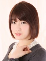 ヘアーワークス クリエイション(Hair Works CREATION) 大人可愛いナチュラルストレートベーシックボブstyle