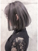 レニーバイエース(LANY by ACE) 【LANY 横浜】内巻きボブ×アッシュグレー