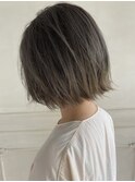 グラデーショングレージュボブ