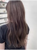 【Zina札幌】フリンジウェーブ前髪大人かわいいココアブラウン