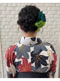 着付×ヘアセット