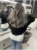 エアタッチバレイヤージュブロンドスタイル