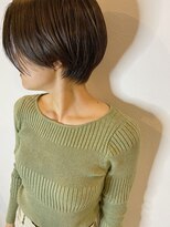 シロ 延岡店(SIRO)&nbsp;【大人♪ハンサムショート前髪耳かけ】宮崎延岡美容室SIROシロ