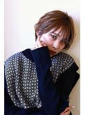 ▼小顔ショート/ハンサムショート/骨格補正パーマ