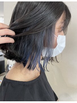 ヘアーアートミュージアム(Hair Art Museum) イヤリングブルー