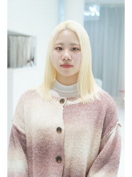 ハイブ 金沢(Hive) 10代20代ブロンドヘア美肌カラーブリーチハイトーン