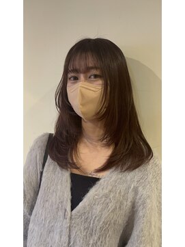 ソイルアヴェダ(Soil AVEDA) 韓国風レイヤーカシスブラウン