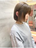 【伊勢】ボブ×オリーブベージュ