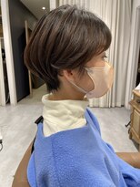 ブレス(breath) 耳かけショートボブ