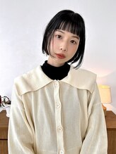ヒュイル(HyuIL) オン眉ボブ