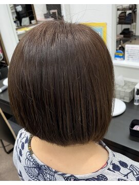 ブレス イオン仙台幸町店(BLESS) N脱白髪^_^/フォギーベージュ/髪質改善トリートメント