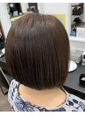 N脱白髪^_^/フォギーベージュ/髪質改善トリートメント