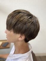 ヘア ナヴォーナ 大浦店(hair NAVONA)&nbsp;マッシュ，グレージュハイライト