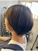 パーマショートボブ