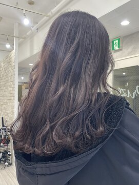 アジールヘア 東上野店(agir hair) 10代20代30代暗髪グレージュくすみカラーブリーチ【上野】