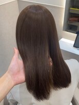 ジーナ 天王寺(Zina)&nbsp;『ブリーチなし/Wカラー』マロンベージュ