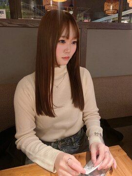 アメリエギャルソン 武蔵浦和店(amelie et garcon) 姫カットロング ［amelie 武蔵浦和］