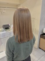 ネオリーブカフ 鶴ヶ峰店(Neolive caff)&nbsp;ダブルカラー　ナチュラルベージュ　ミルクティーベージュ