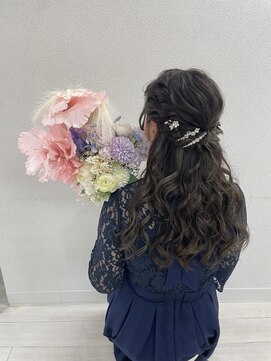 シュシュ(shushu) ハーフアップ♪