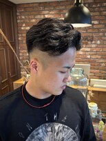 ボコカ(bococa)&nbsp;【大村指名】メンズカットフェザーパーマシャドウパーマ