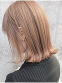 着物/フェミニンロング/似合わせカット/ウェーブミディアム/栄