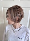 ショート　ハイトーン　ハイライト