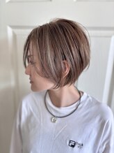 ランバス(Rhombus) ショート　ハイトーン　ハイライト